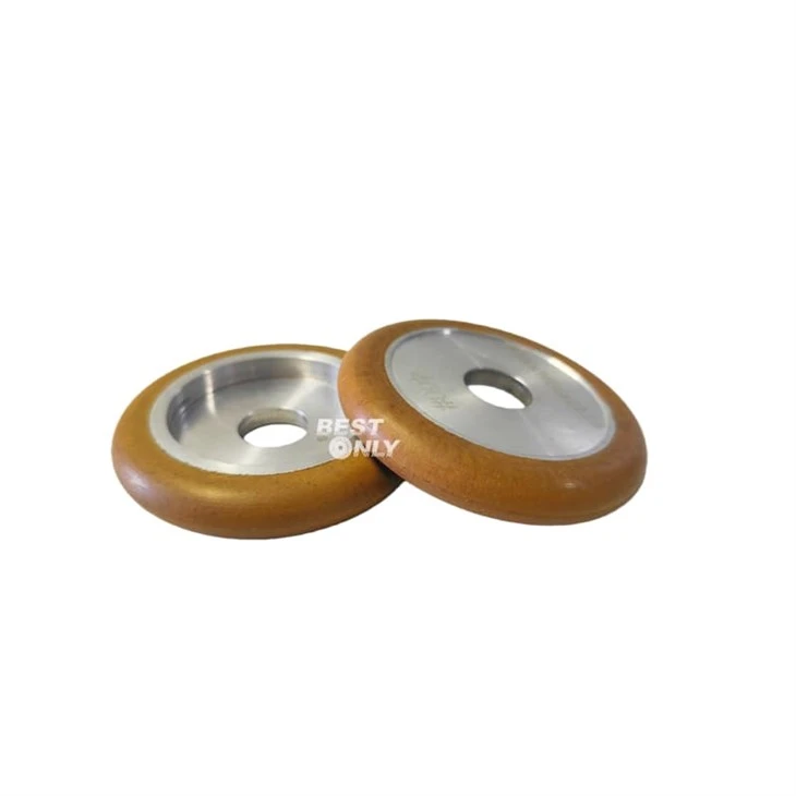 Diamond fluting wheels for industrial stone cutting